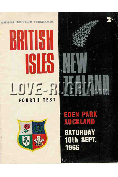 New Zealand British Isles 1966 memorabilia